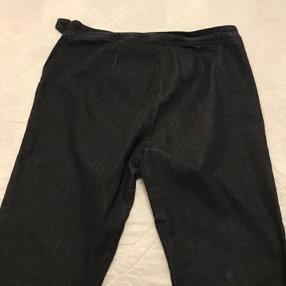 Bandolinoblu pull on W/ side zip black jeans size 10 - Picture 6 of 7